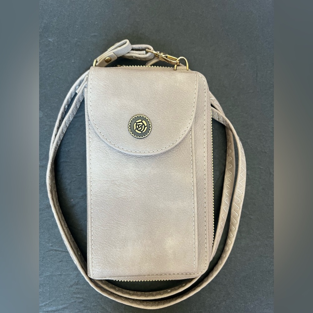 Crossbody Wallet with Phone Compartment